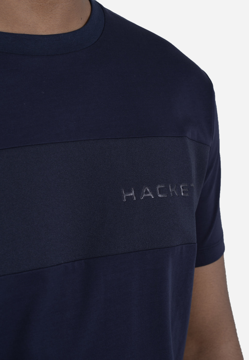 CAMISETA-TSHIRT HACKETT LONDON AZUL ALGODON (HM500802-595)