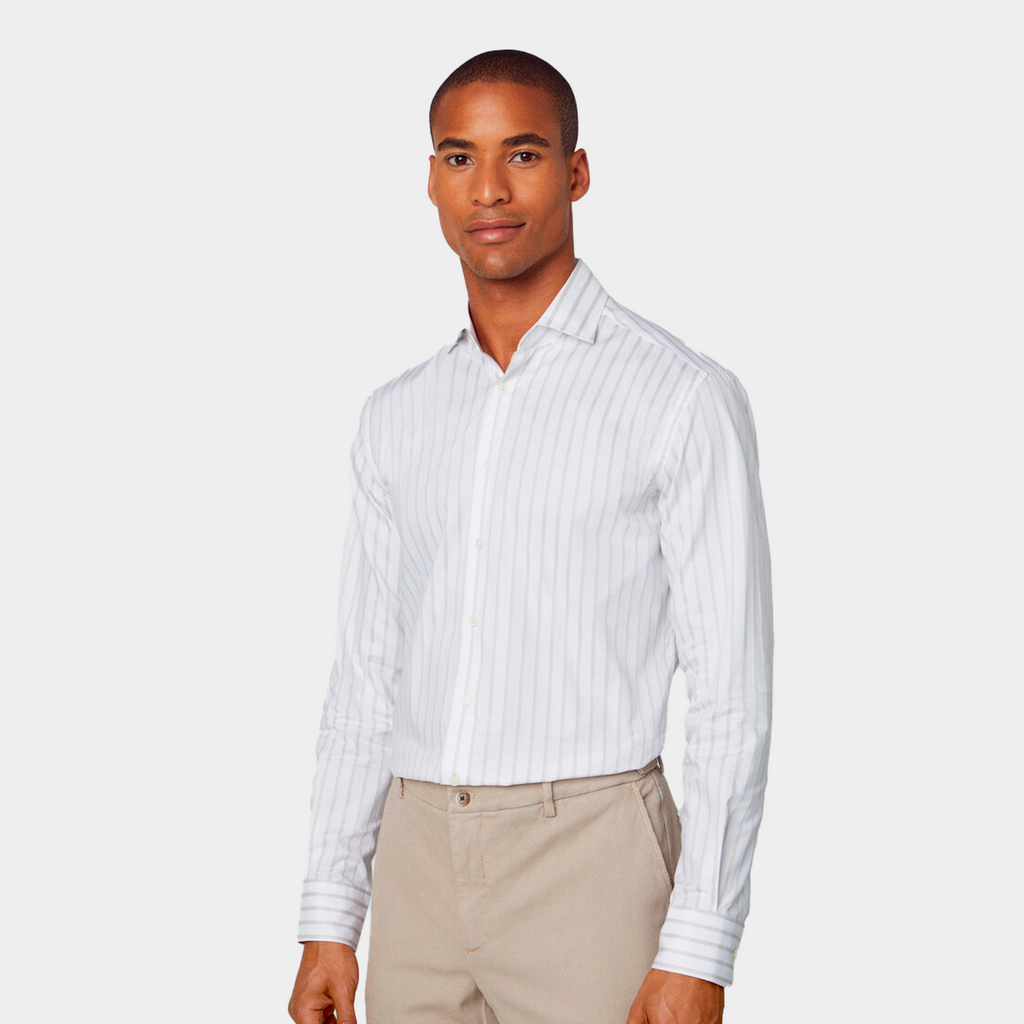 CAMISA HACKETT CAFE 100% COTTON (HM309607-8MF)