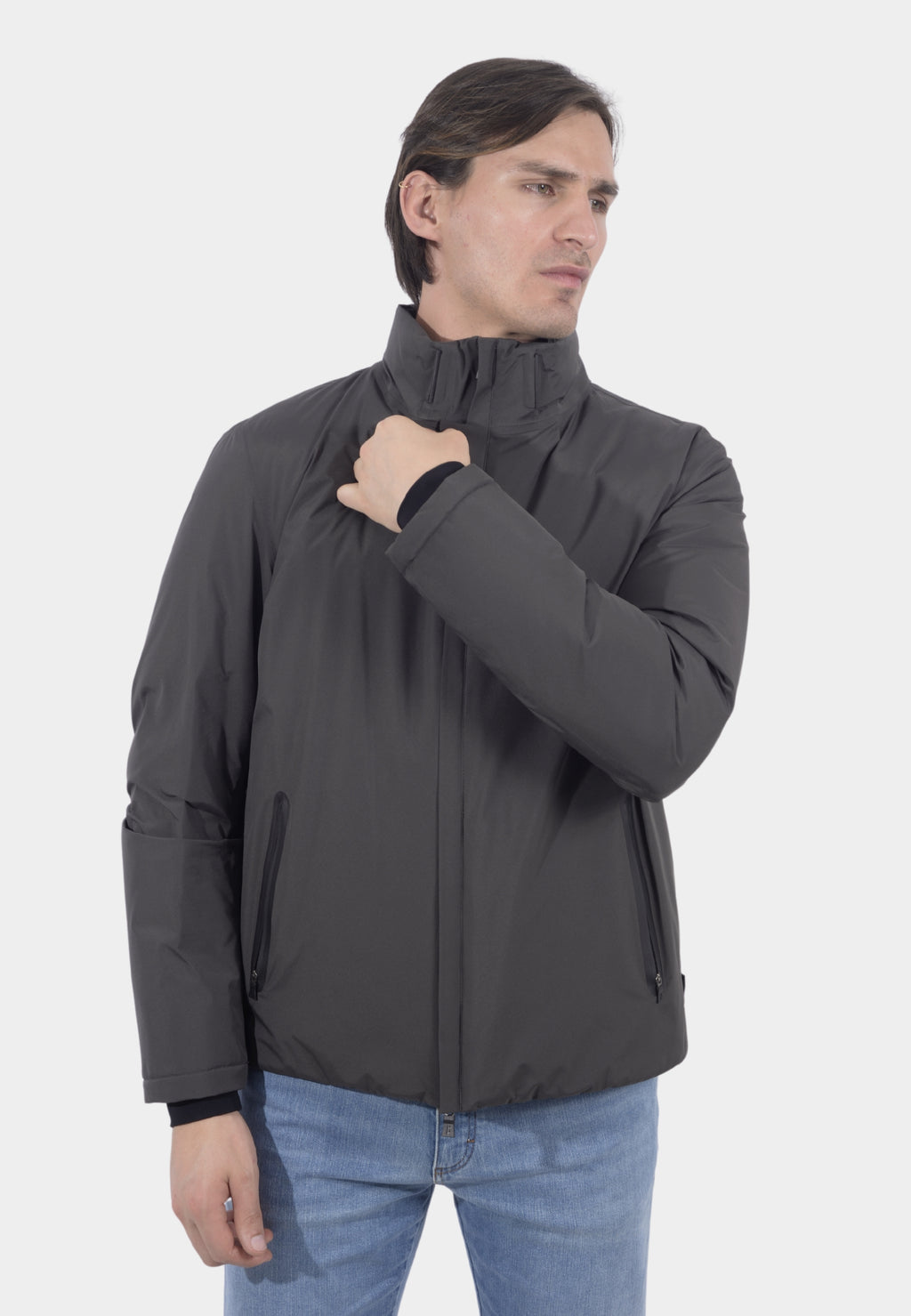 CHAQUETA HERNO CABALLERO AZUL POLIESTER  (PI00240UL111219489)
