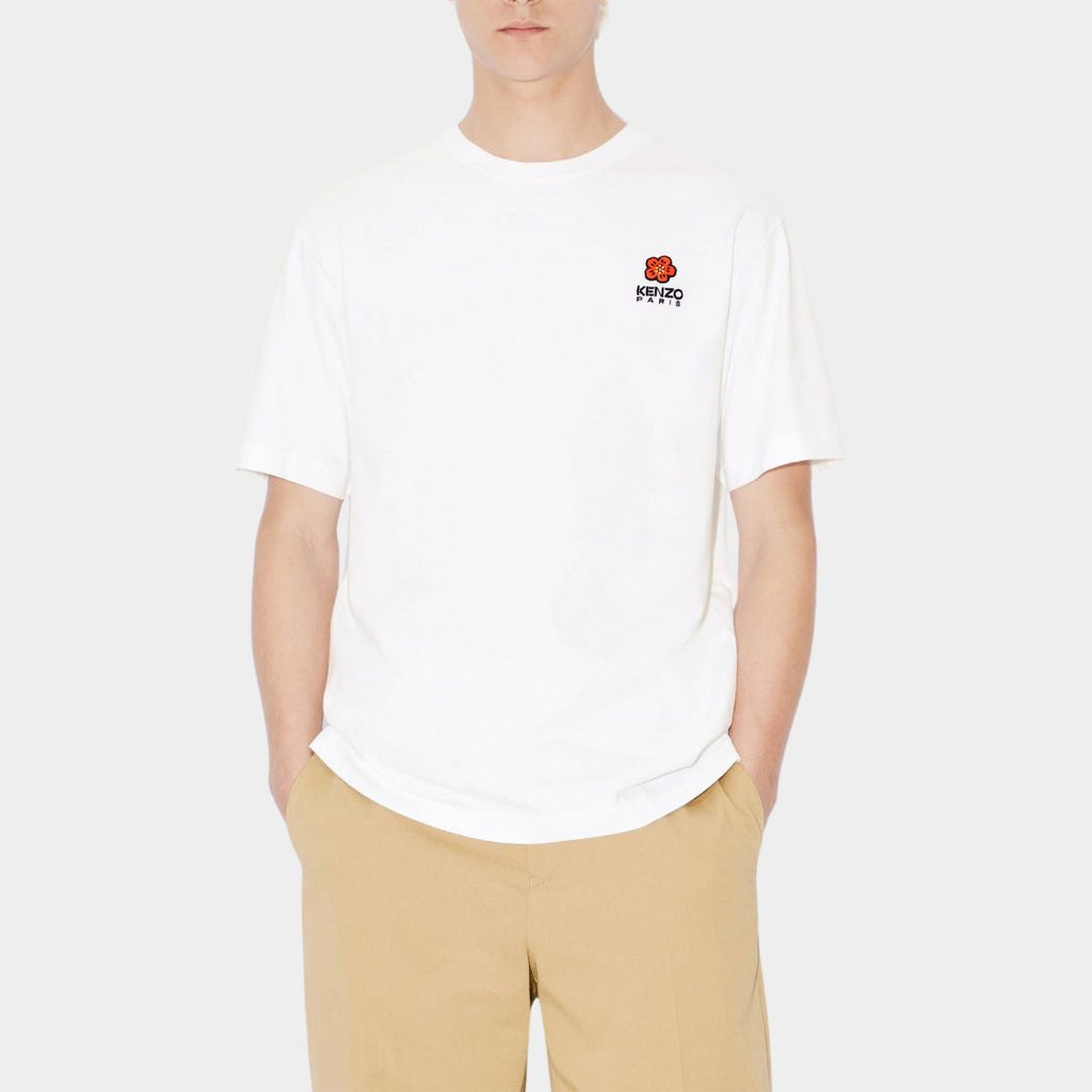 CAMISETA-TSHIRT KENZO CABALLERO BLANCO ALGODON (FC65TS4124SG-01)