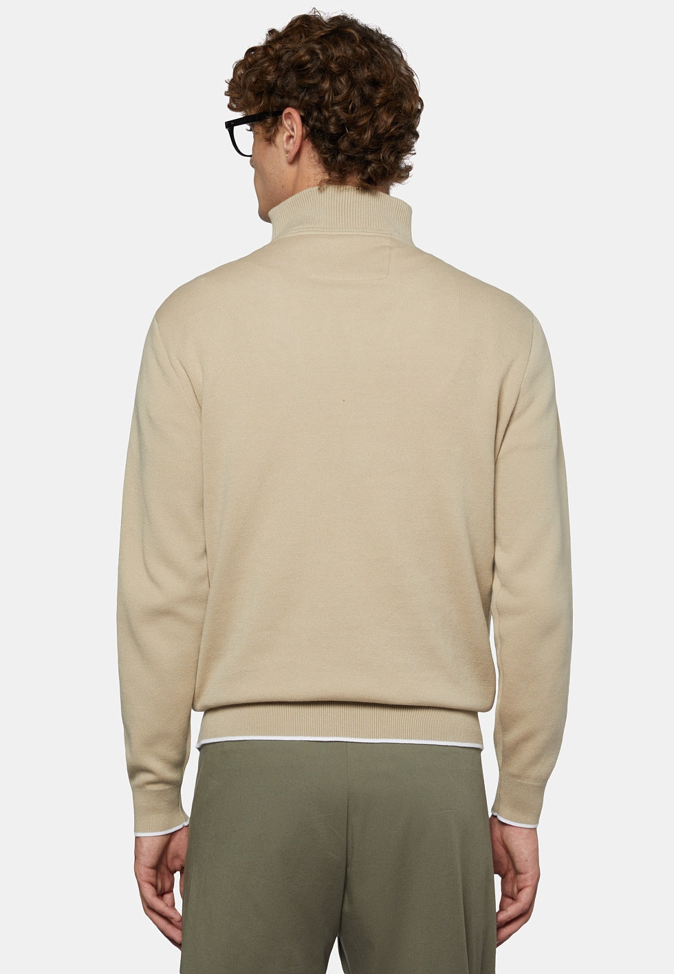 SWEAT-SHIRT BOGGI BEIGE ALG + NYLON +ELAS