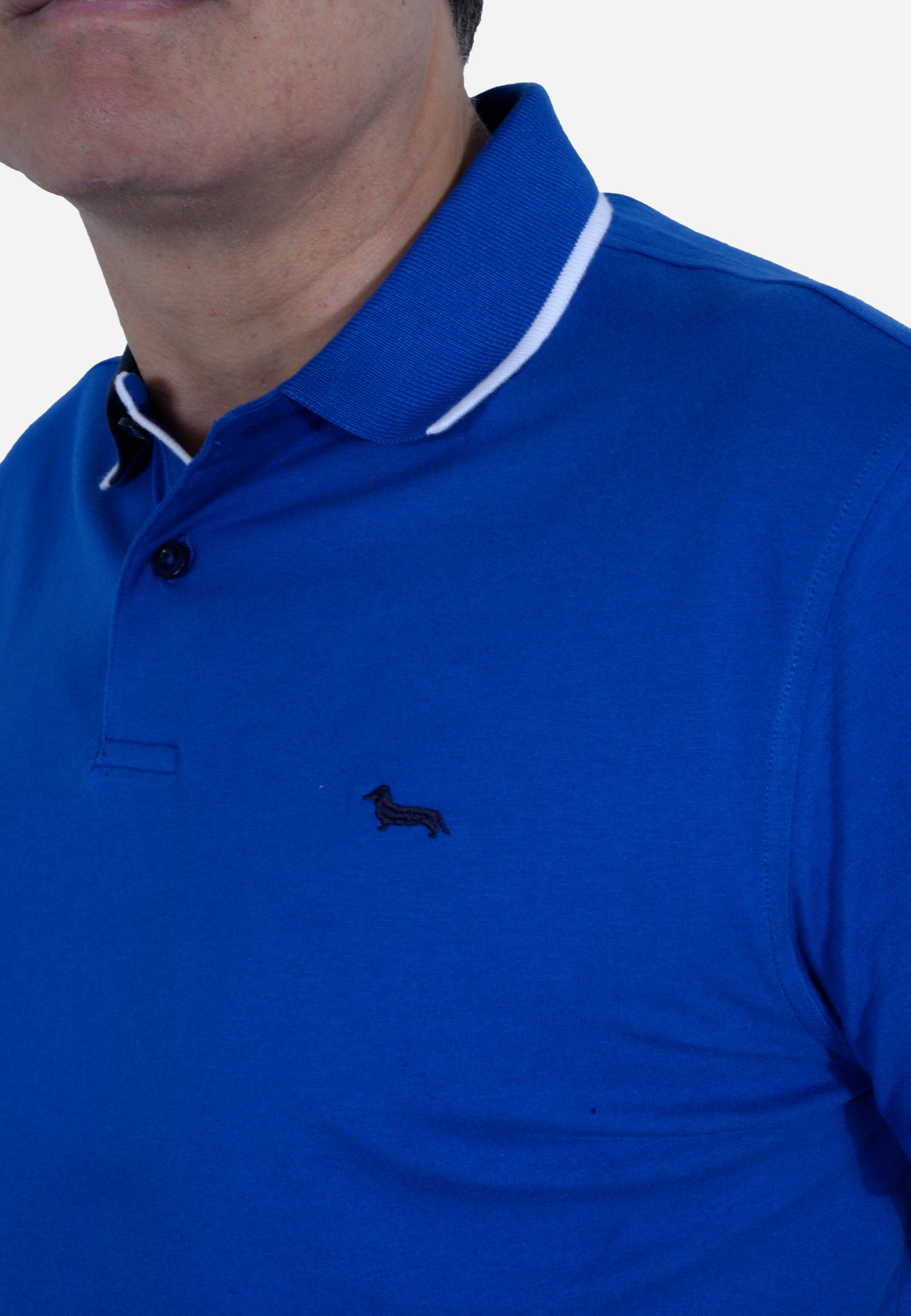 Camisa Polo Azul Marino H&B