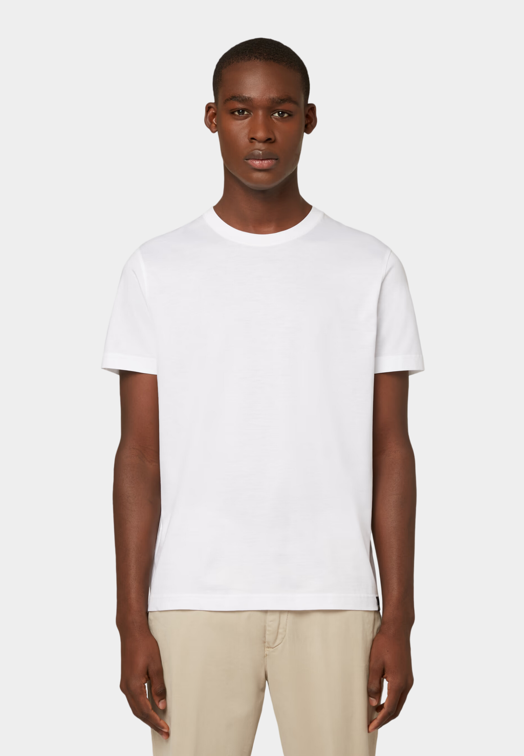 CAMISETA-TSHIRT BOGGI BLANCO ALG + POLI+ ELAS
