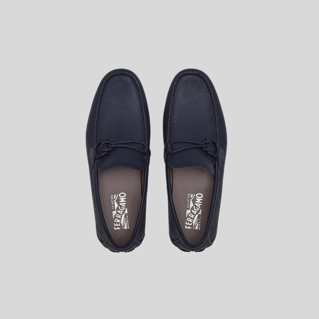 ZAPATO FERRAGAMO AZUL CUERO (732481-FRONT4)