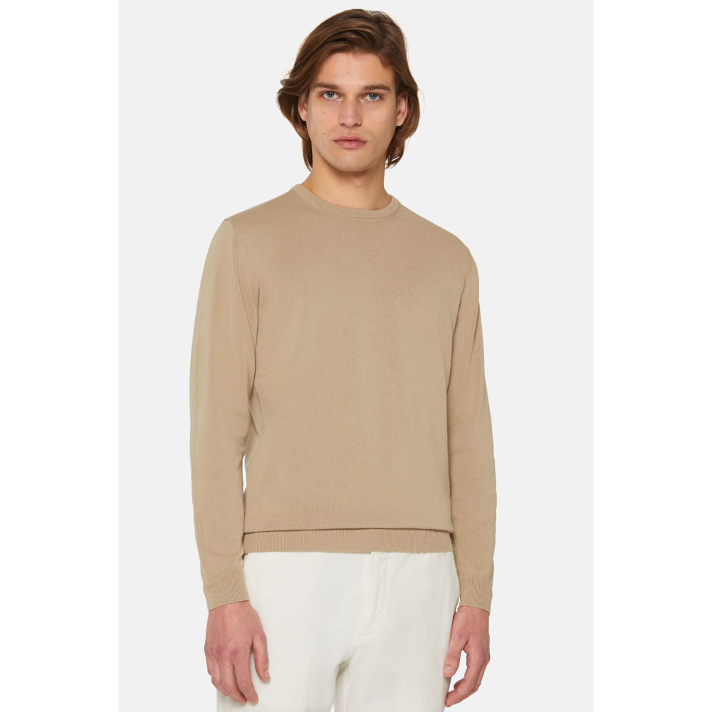 SWEAT-SHIRT BOGGI BEIGE ALGODON (24P027205)