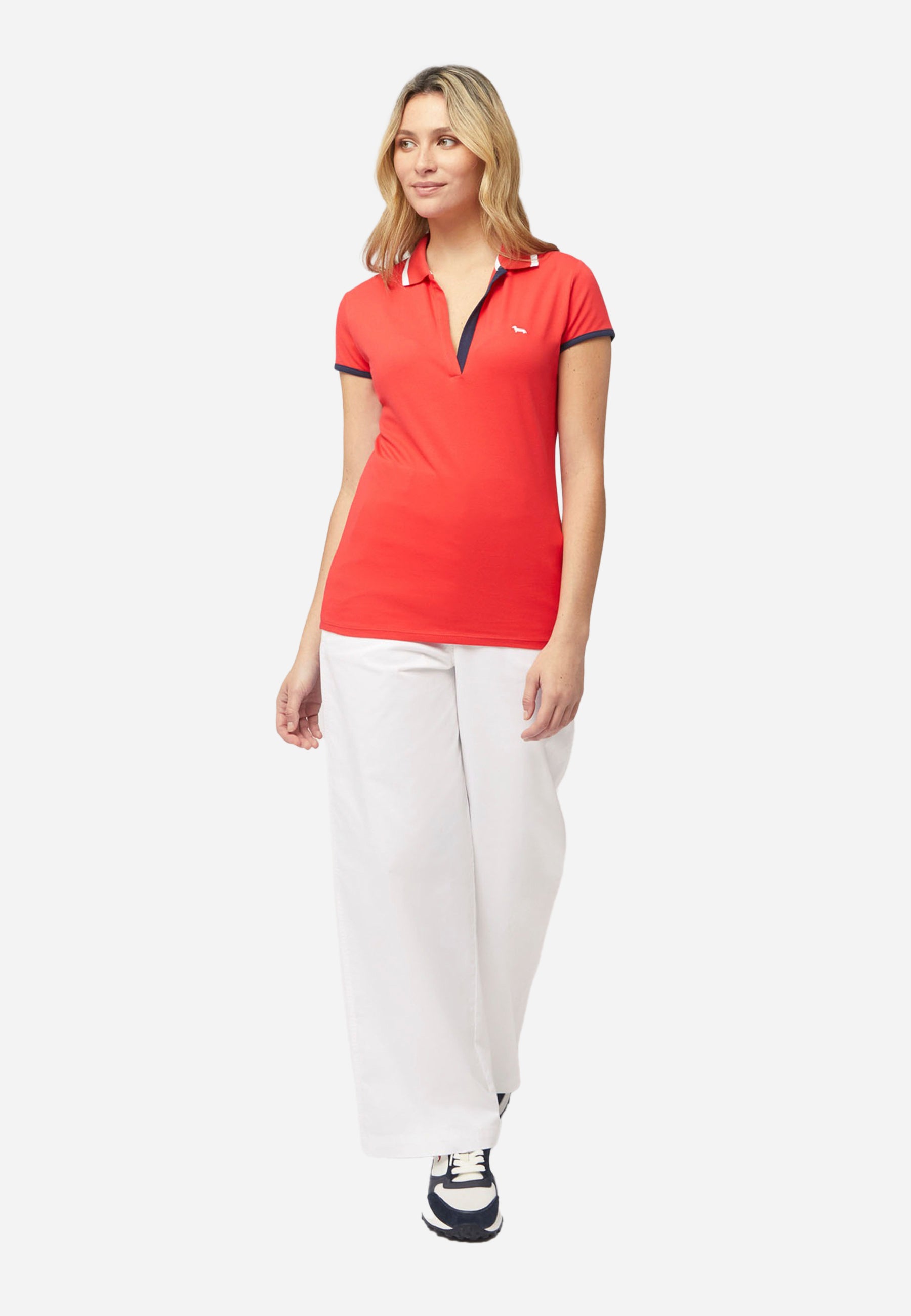 Camisa Polo Dama Roja H&B