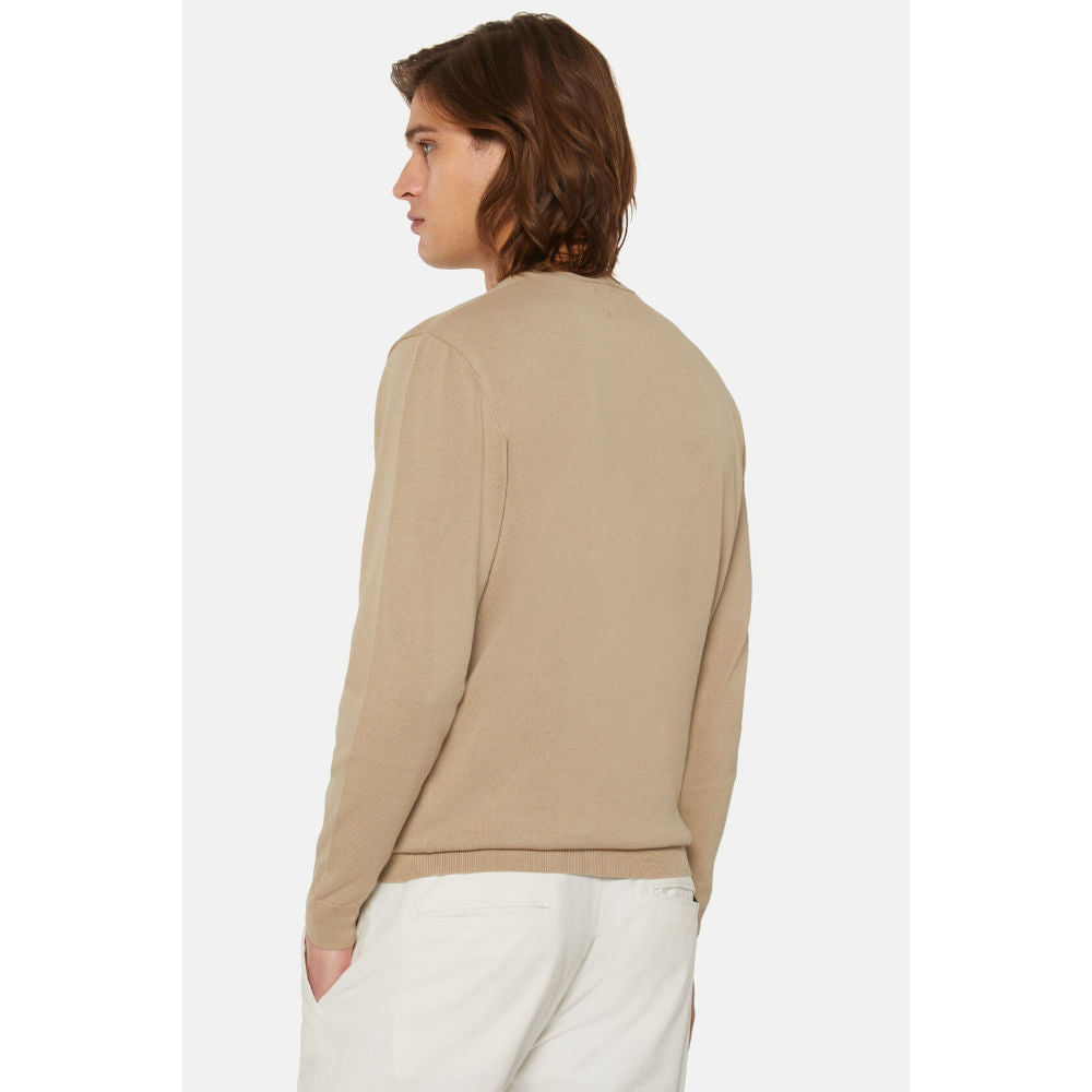 SWEAT-SHIRT BOGGI BEIGE ALGODON (24P027205)
