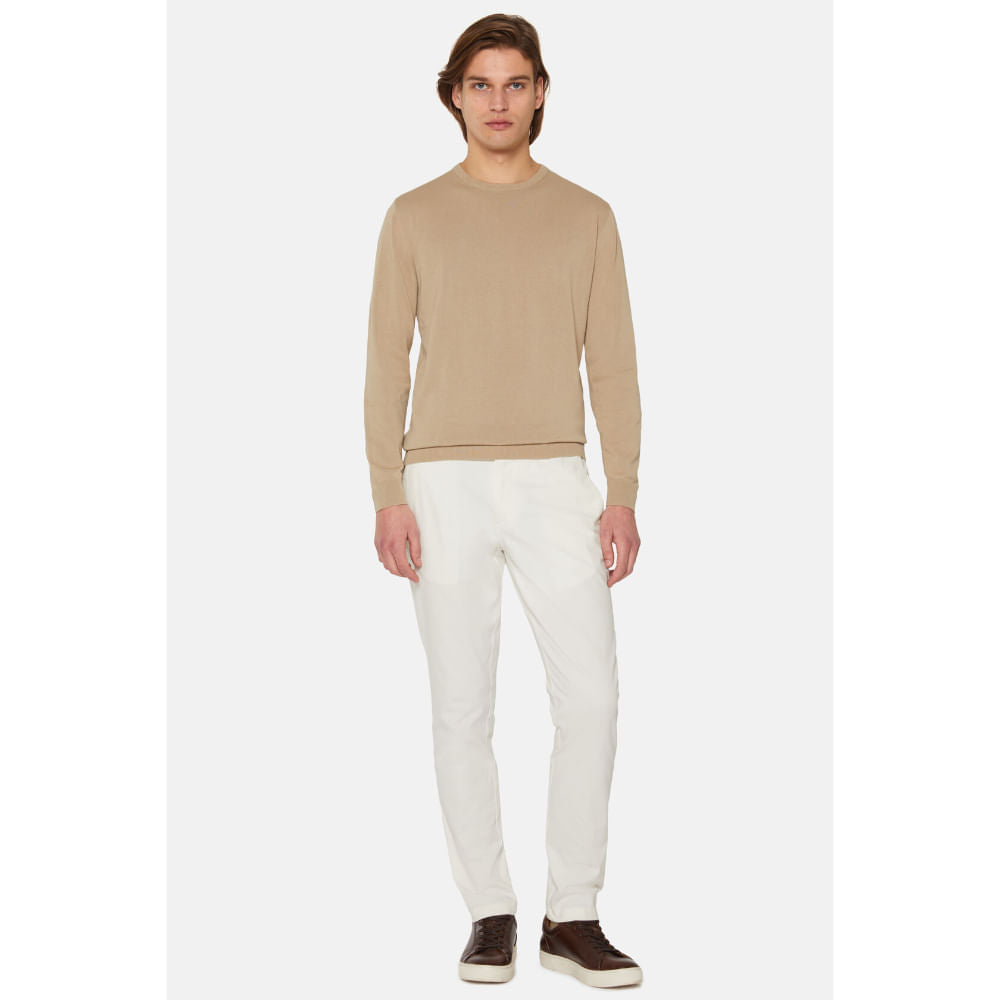 SWEAT-SHIRT BOGGI BEIGE ALGODON