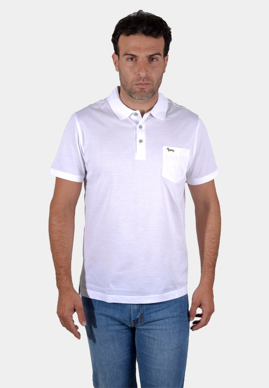 CAMISETA POLO HARMONT BLANCO ALGOD (LRJ3250212150-100)