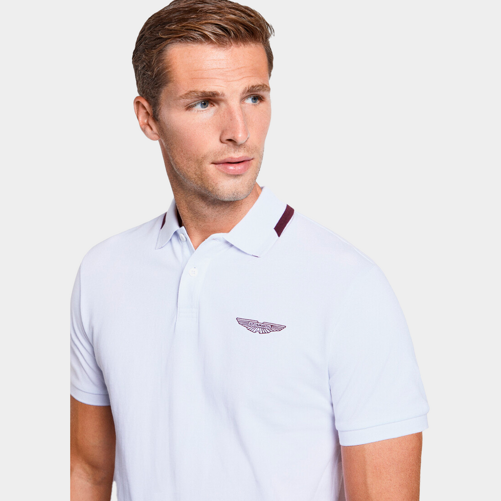 CAMISETA POLO HACKETT BLANCO 100% COTTON (HM563190)
