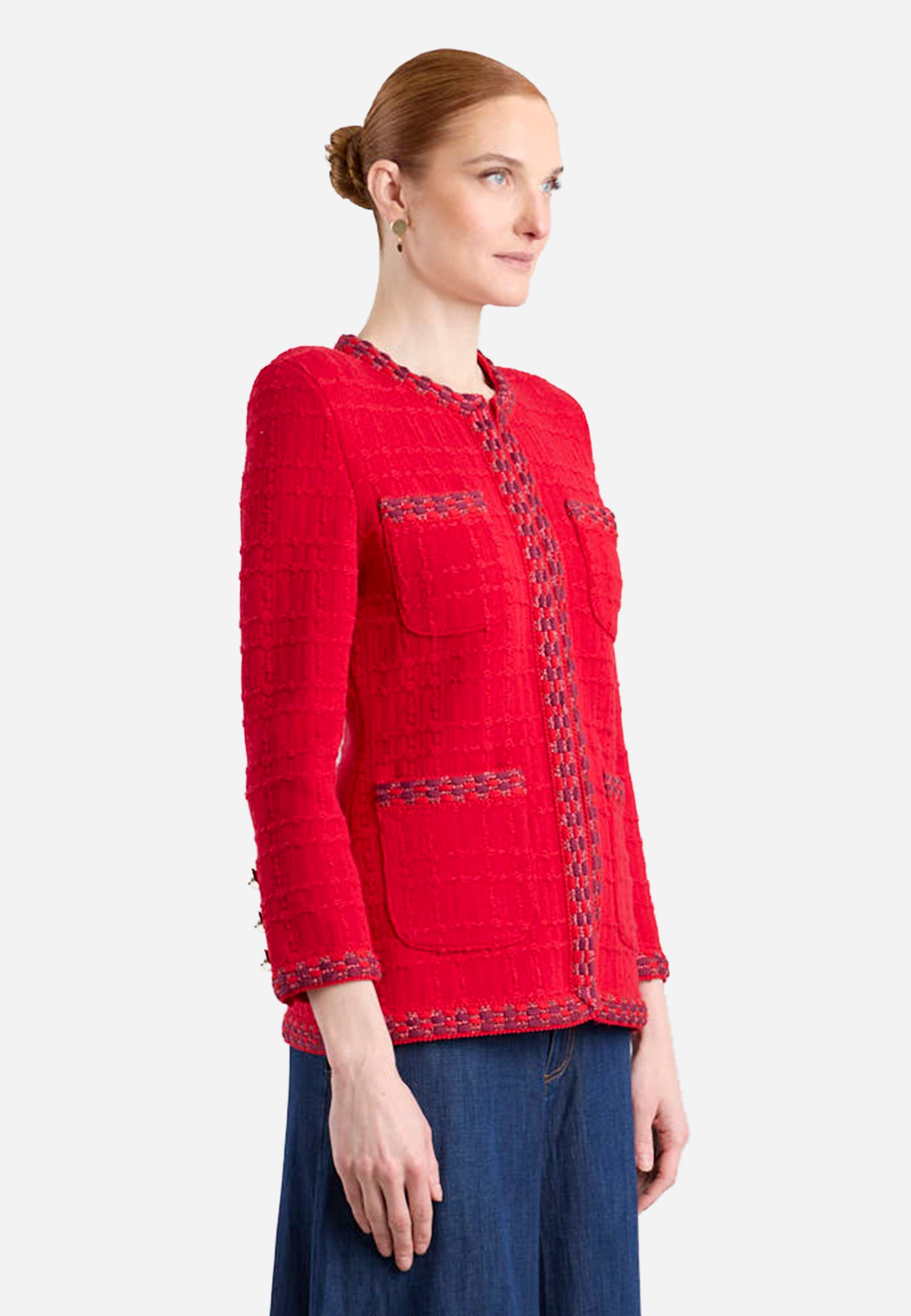 Chaqueta Roja Dama T.E.