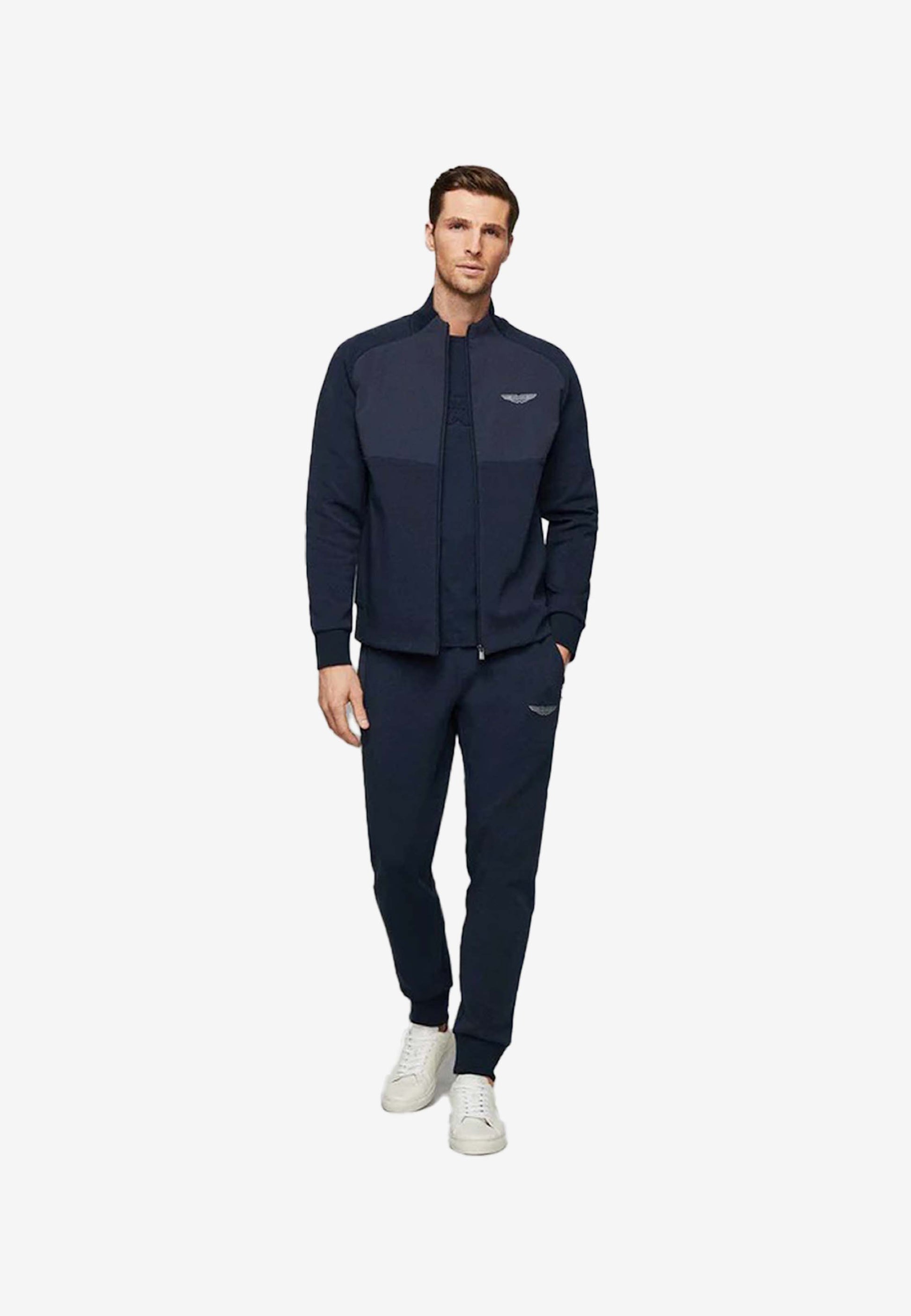 CHAQUETA HACKETT LONDON AZUL ALG + POLIE +ELAS (HM581226-595)