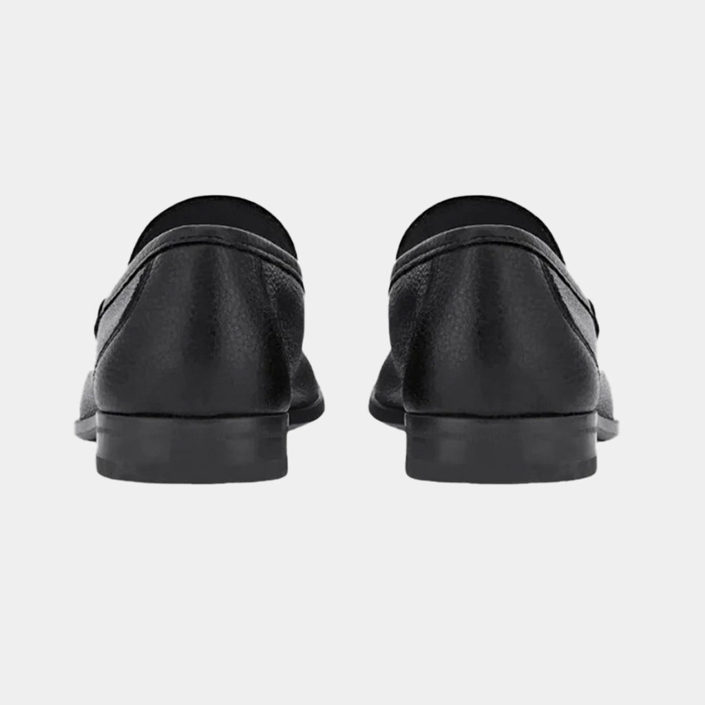 ZAPATO FERRAGAMO NEGRO ALGODON (642848-GRANDIOSO)