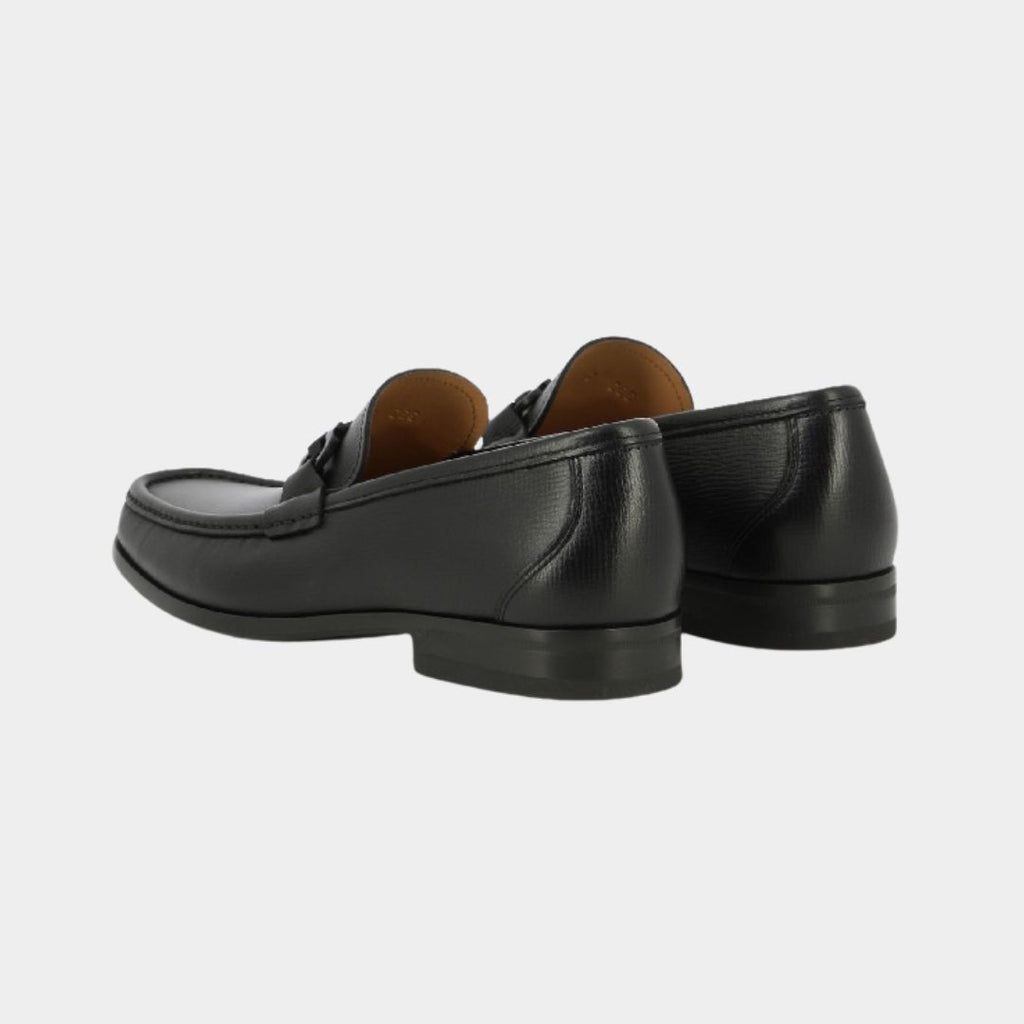 ZAPATO FERRAGAMO NEGRO CUERO (762340-GRANDIOSO2)