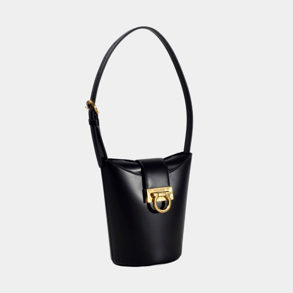 BOLSO FERRAGAMO DAMA NEGRO CUERO (748442-211194)