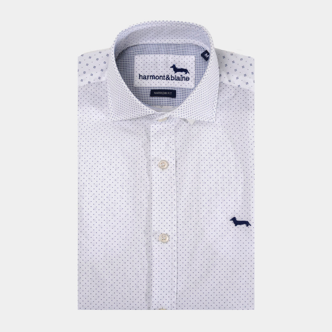 CAMISA HARMONT BLANCO T TESSUTI, 100 BIANCO (CNJ005012313I-100)