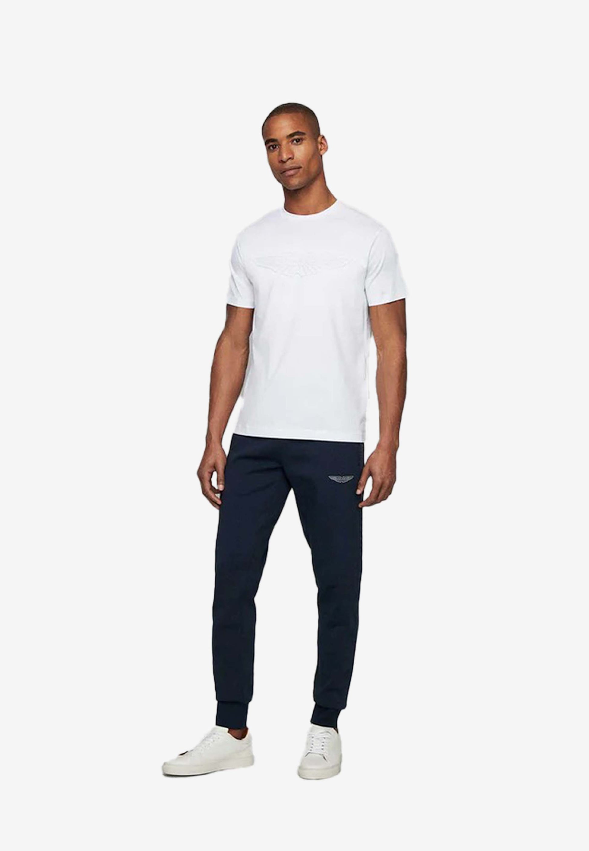 CAMISETA-TSHIRT HACKETT LONDON BLANCO ALGODON (HM500779-800)