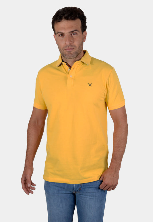 CAMISETA POLO HACKETT AMARILLO 100% COTTON (HM563134-038)