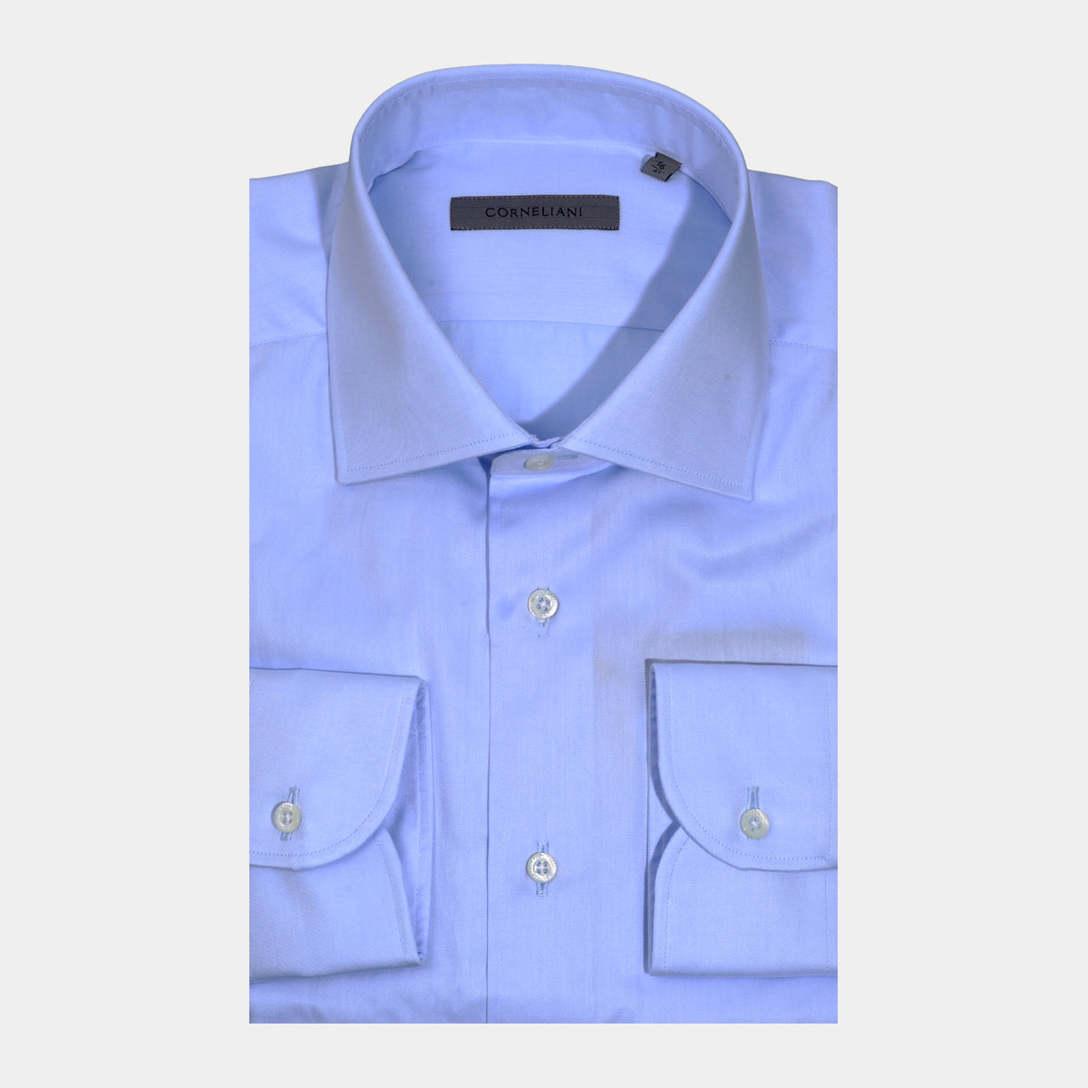 CAMISA CORNELIANI AZUL ALGODON (91P100-3111625-009)
