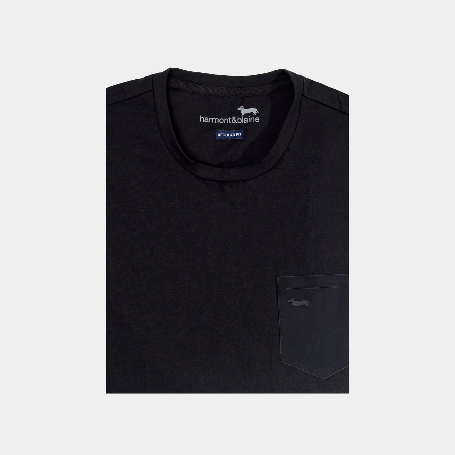 T-SHIRT HARMONT NEGRO ALGOD (IRK224021259-999)