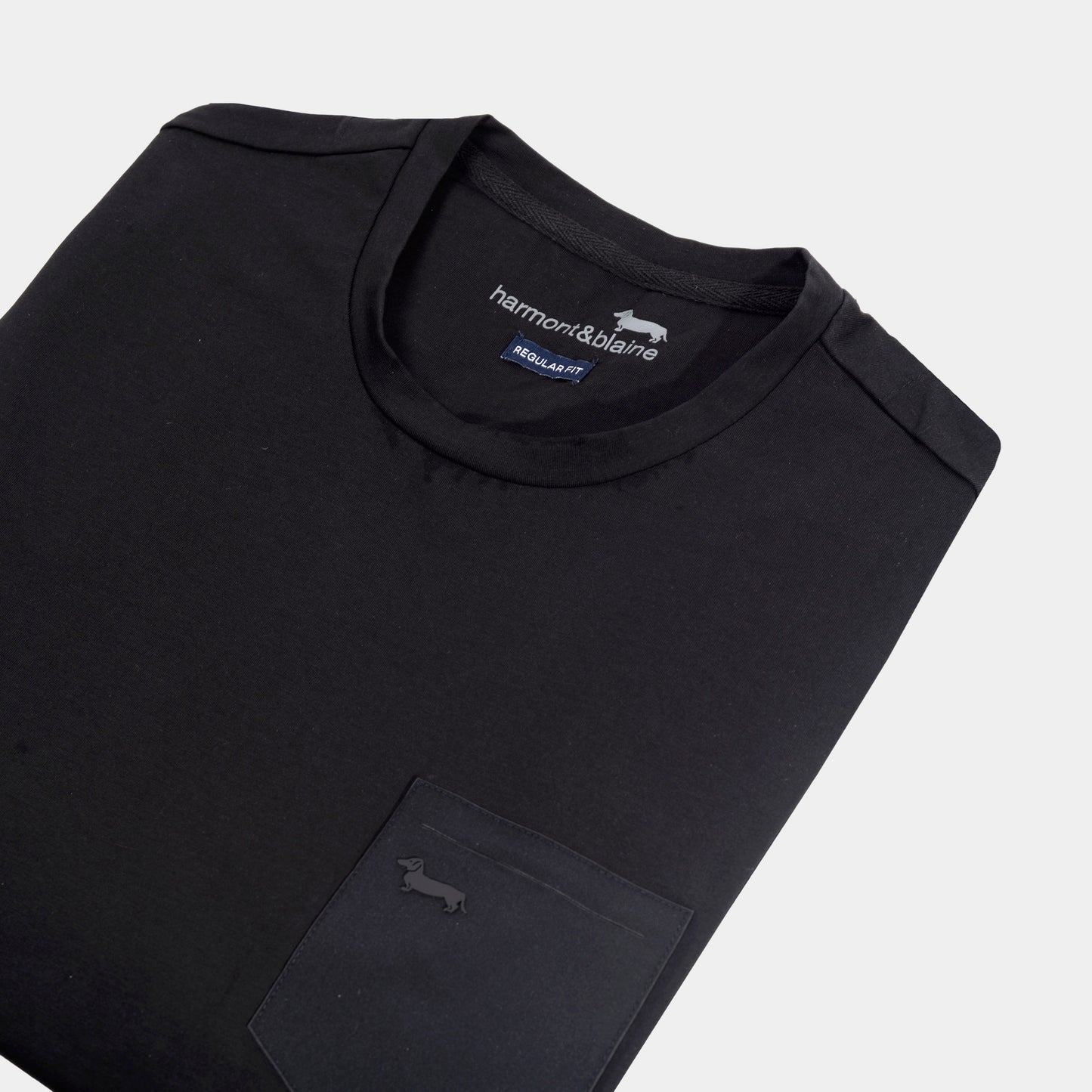 T-SHIRT HARMONT NEGRO ALGOD (IRK224021259-999)