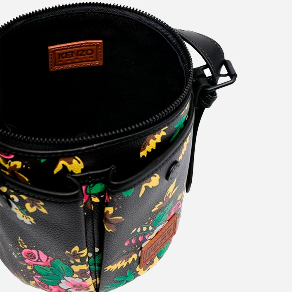 Bolso Dama Negro Estampado K.