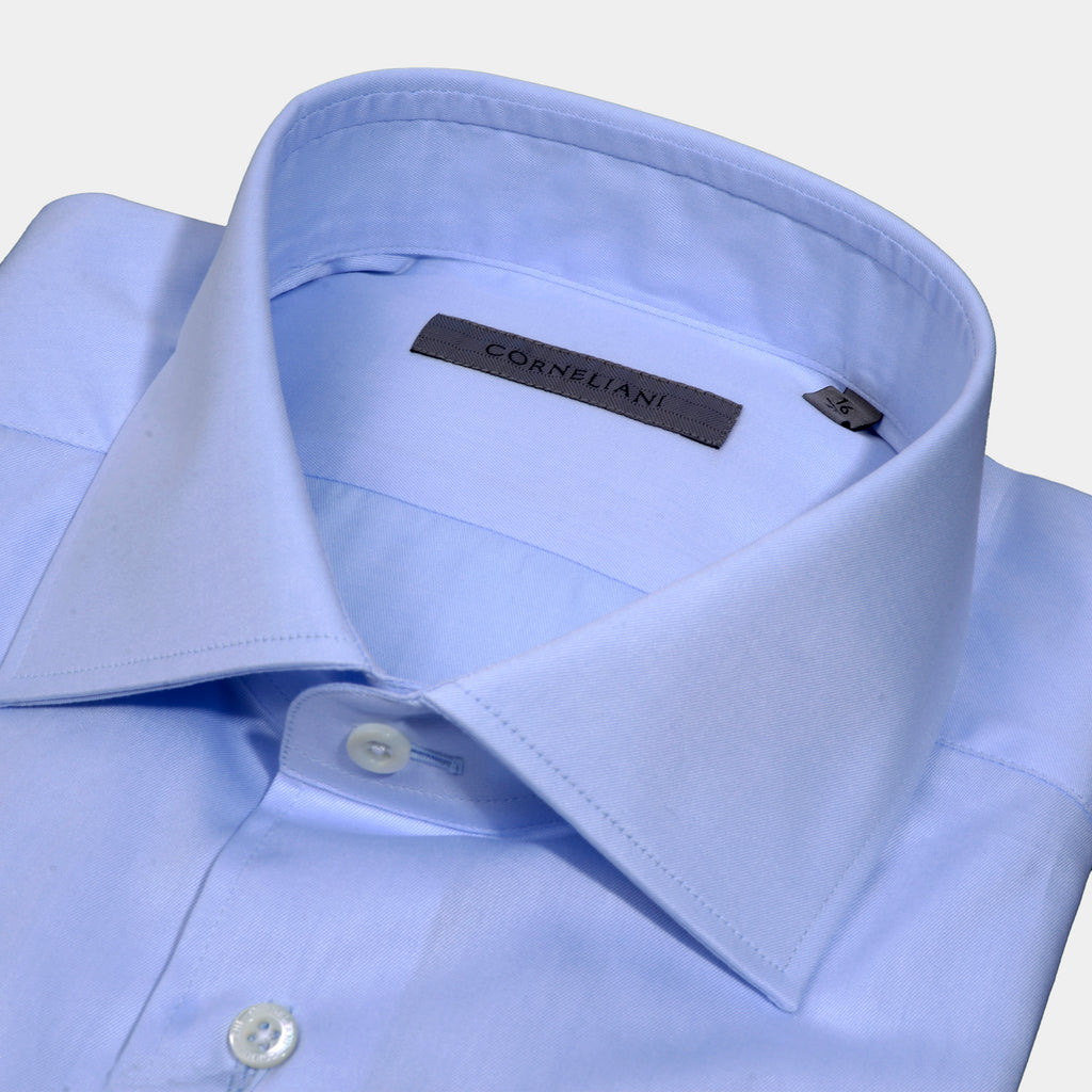 CAMISA CORNELIANI AZUL ALGODON (91P100-3111625-009)