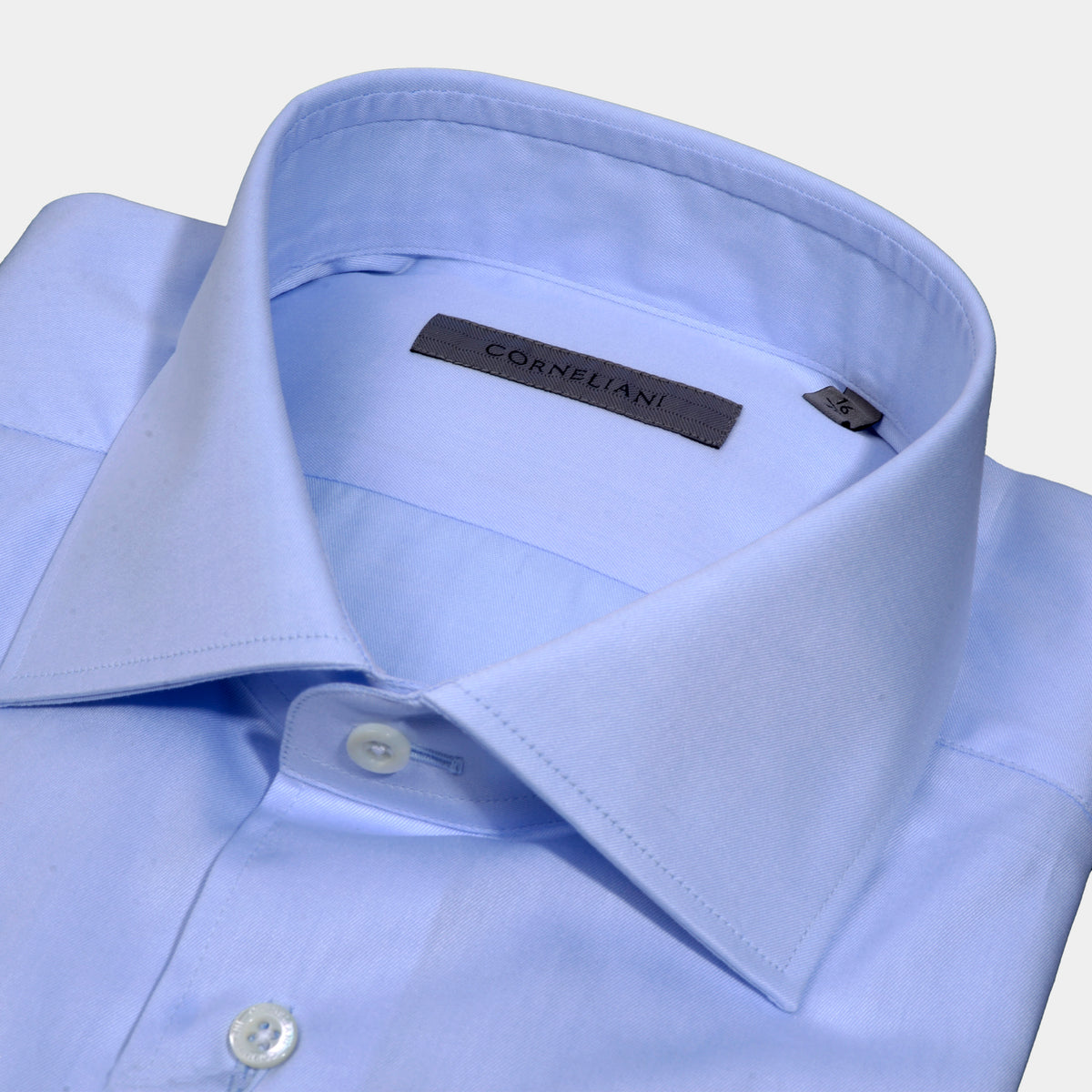 CAMISA CORNELIANI AZUL ALGODON (91P100-3111625-009)