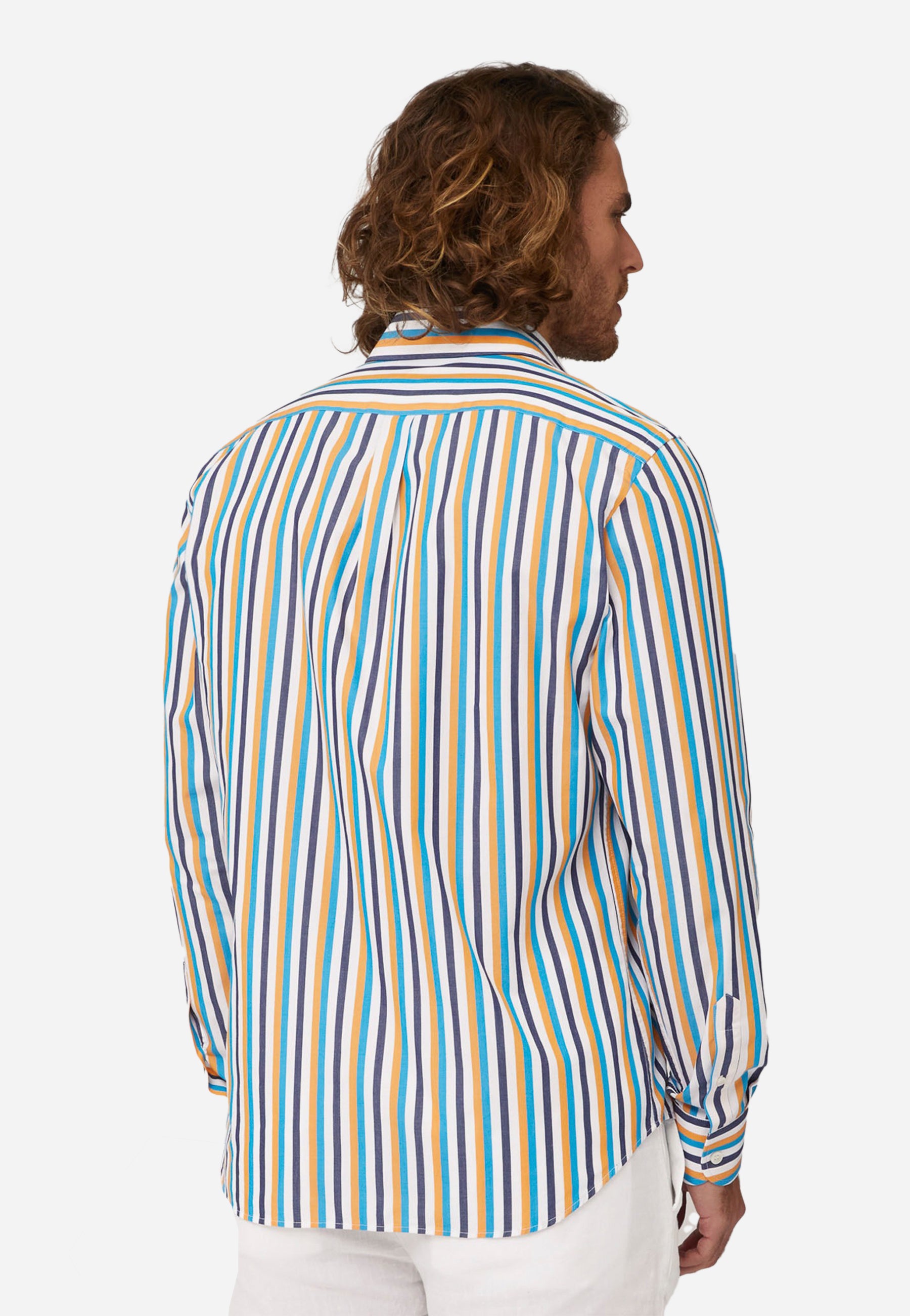 Camisa Rayas Hombre Multicolor H&B