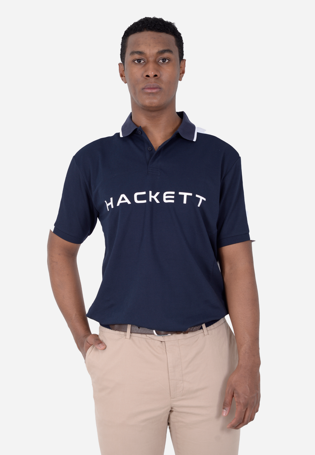 CAMISETA POLO HACKETT LONDON VERDE ALGODON (HM563261-665)