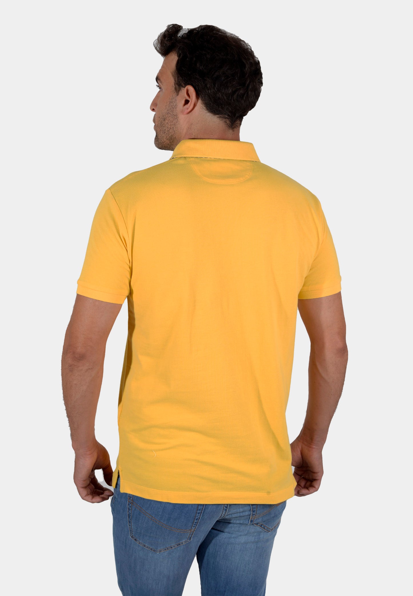 CAMISETA POLO HACKETT AMARILLO 100% COTTON (HM563134-038)