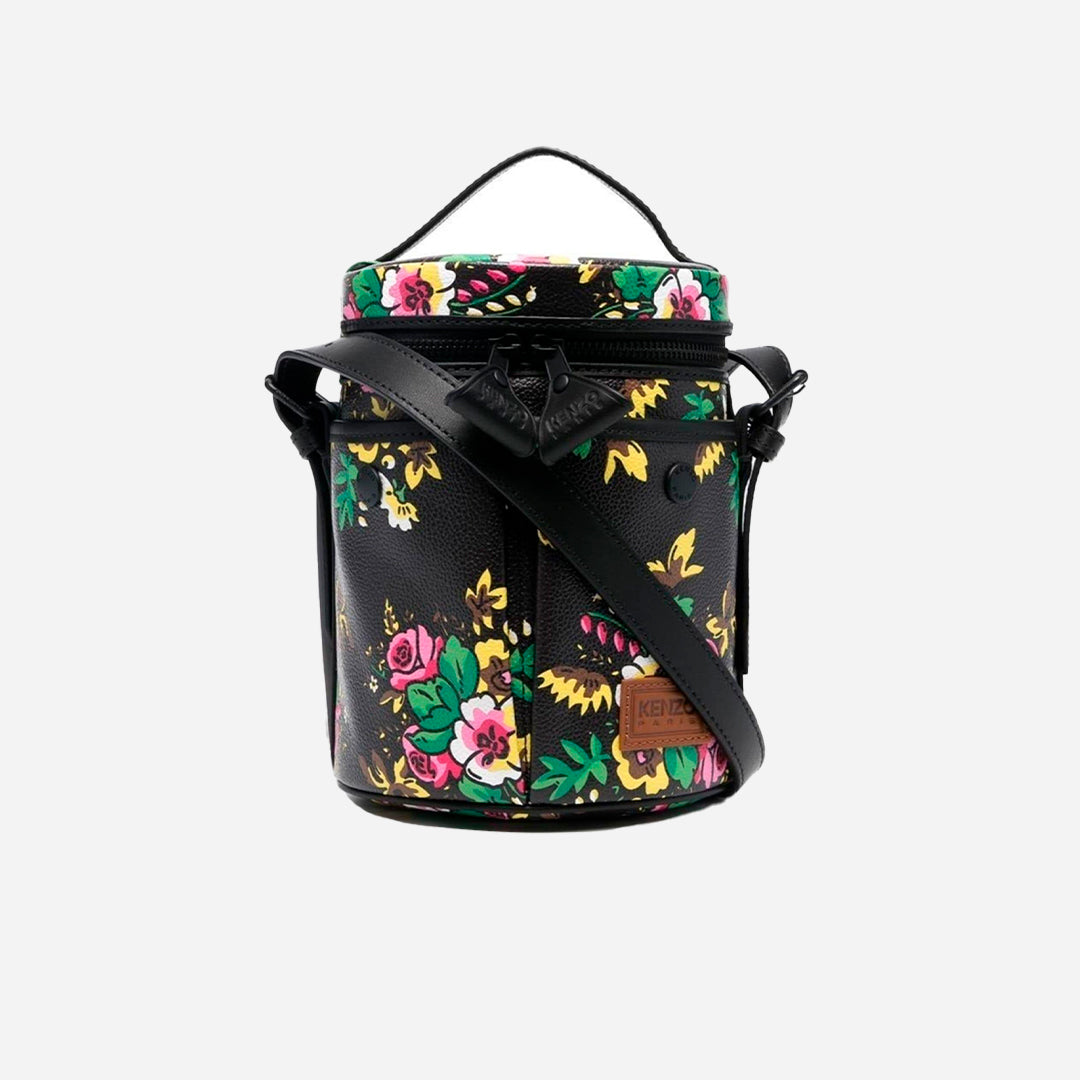 Bolso Dama Negro Estampado K.