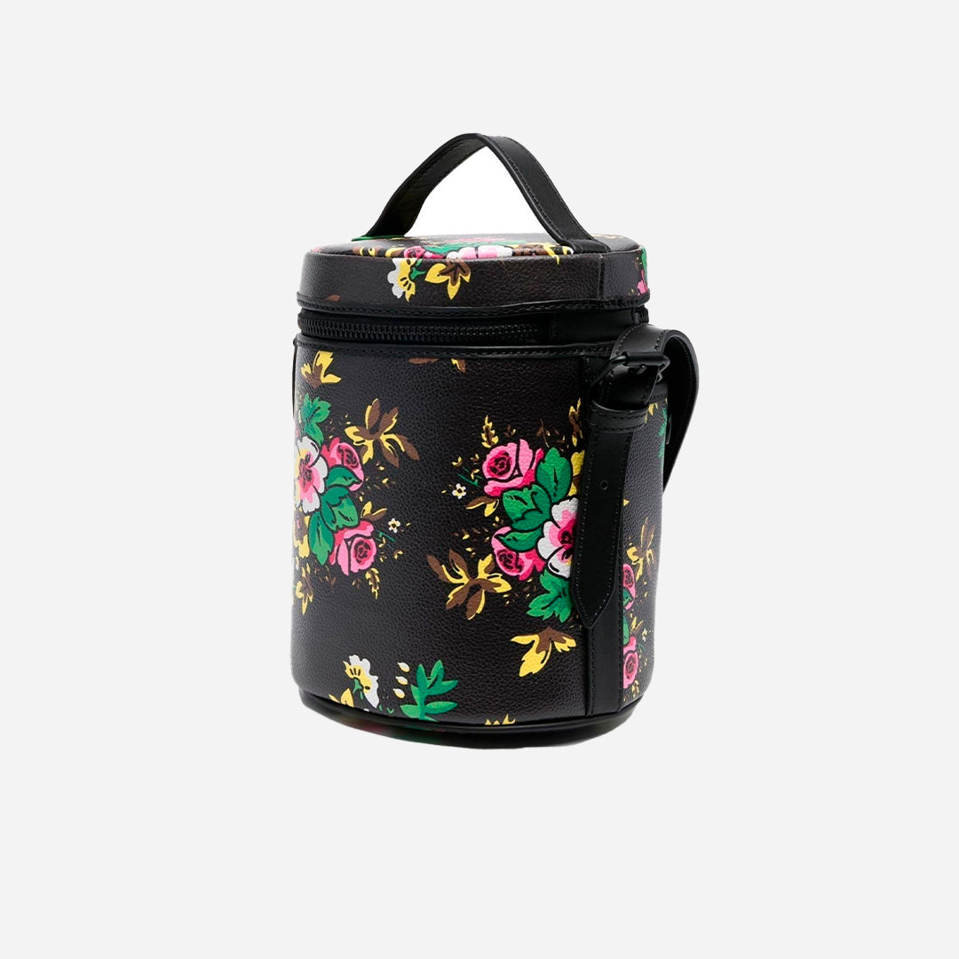 Bolso Dama Negro Estampado K.