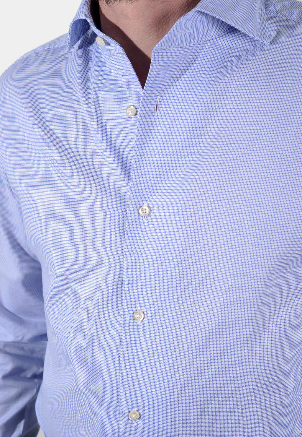 CAMISA BOGGI AZUL ALGODON (23A041801)