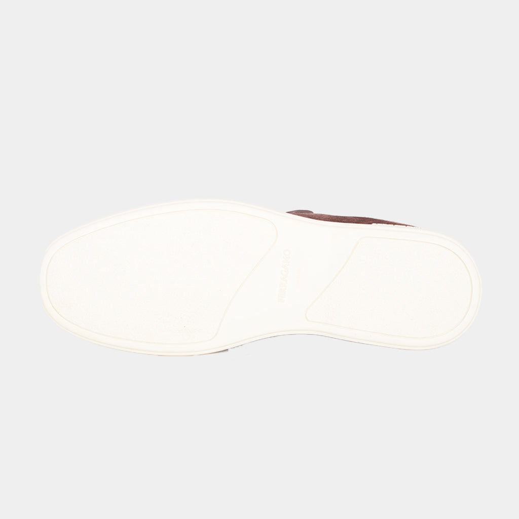 BOTAS FERRAGAMO CAFE GAMUZA (768367-DROF)