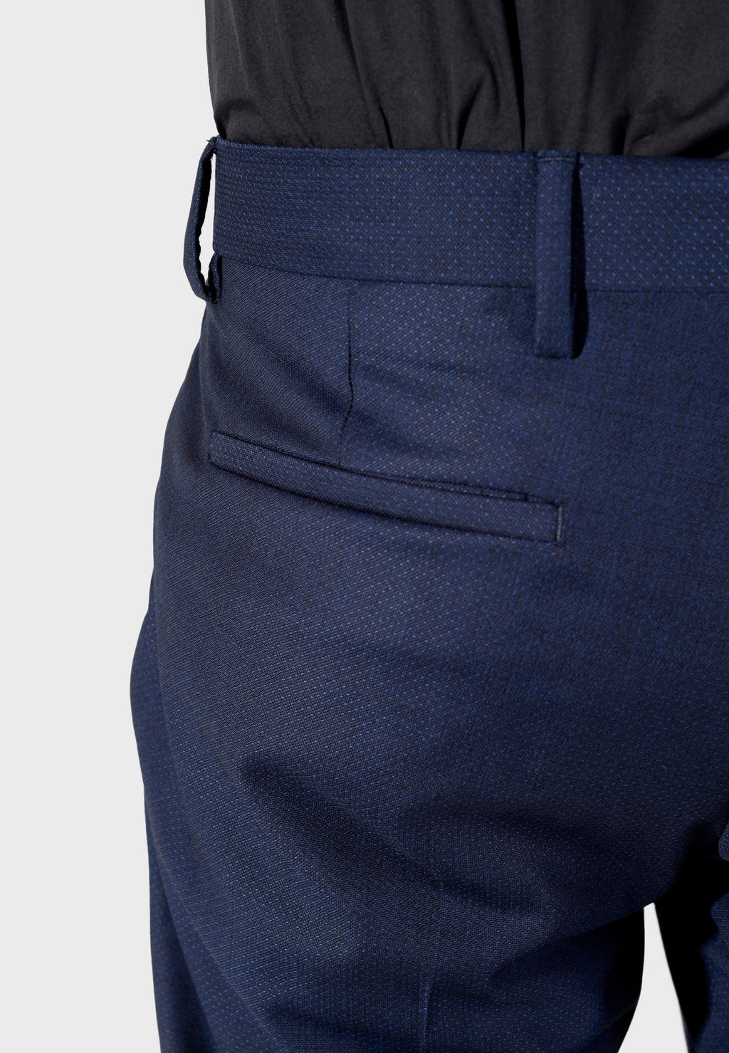 Traje de Hombre Azul Marino Lana B.