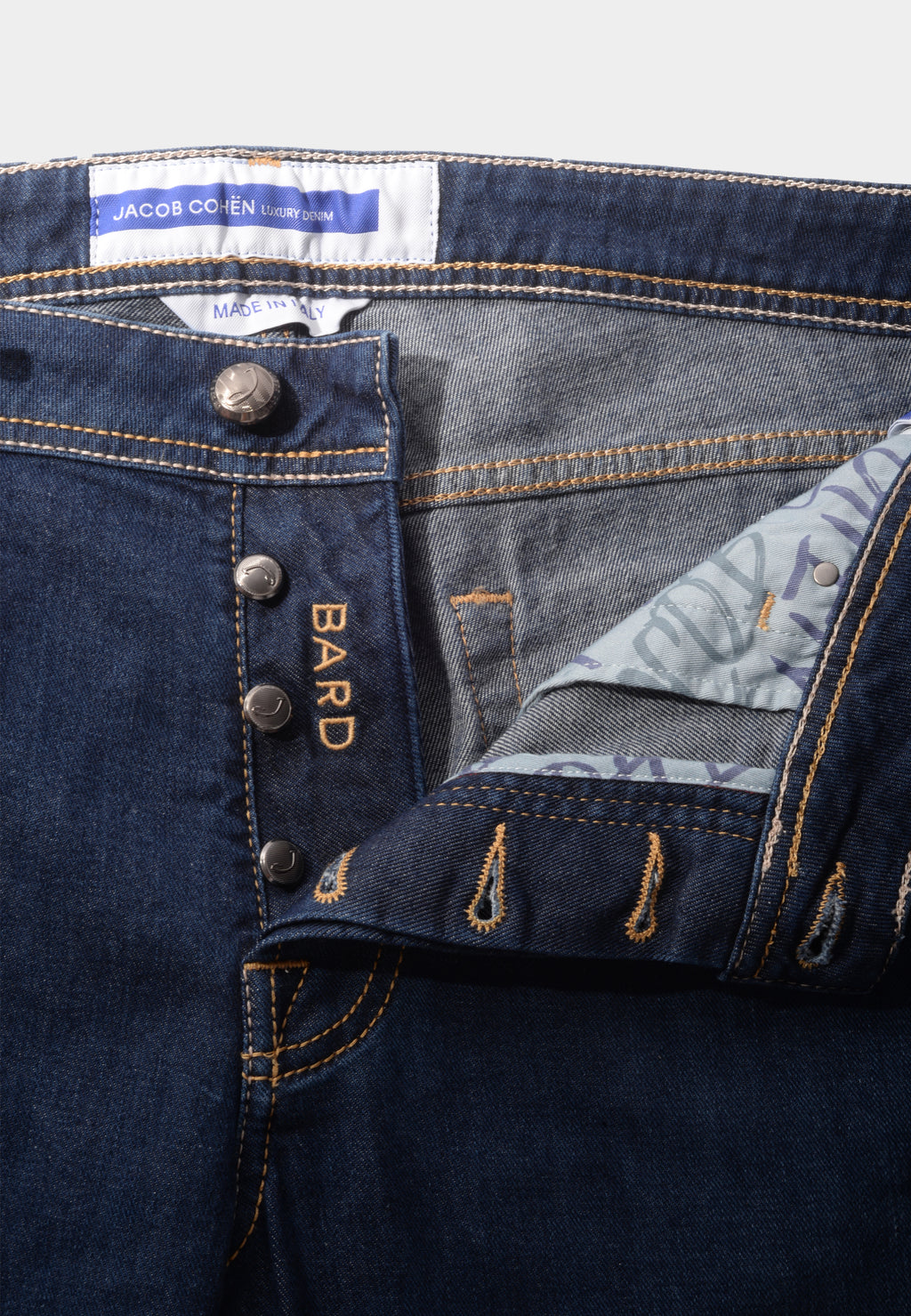 JEANS JACOB COHEN AZUL ALG+ ELAS+SPANDEX (UQE0632S2851504D)