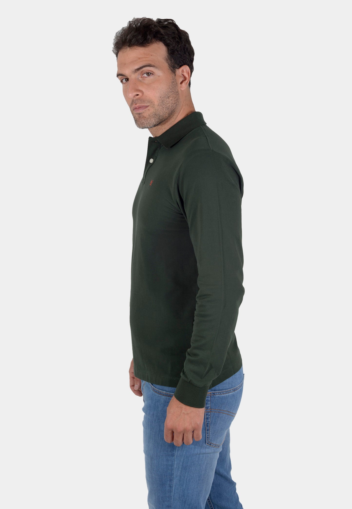 CAMISETA POLO HACKETT VERDE 100% COTTON (HM550887-675)