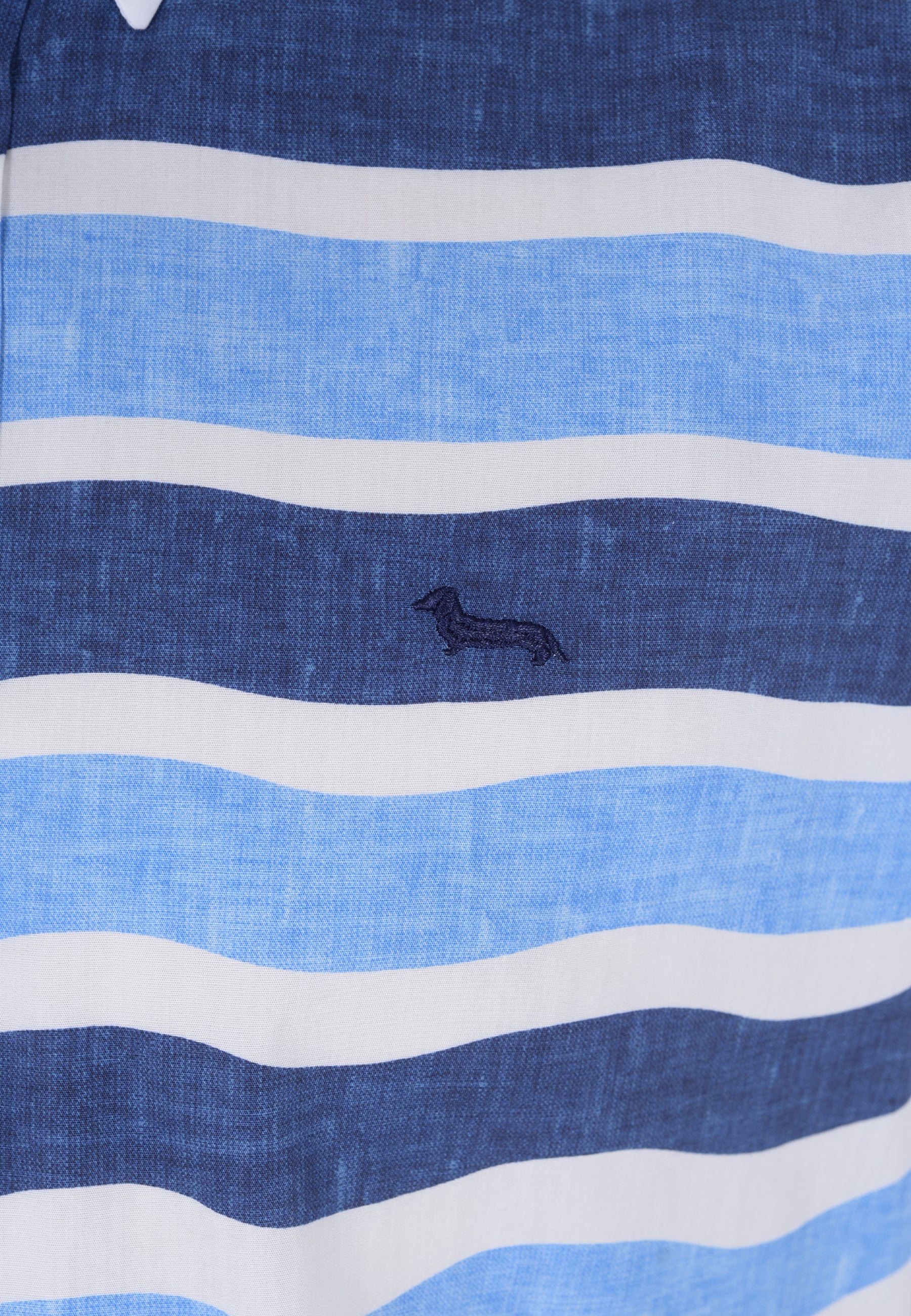 Camisa Hombre Diseño Degradado Marino H&B