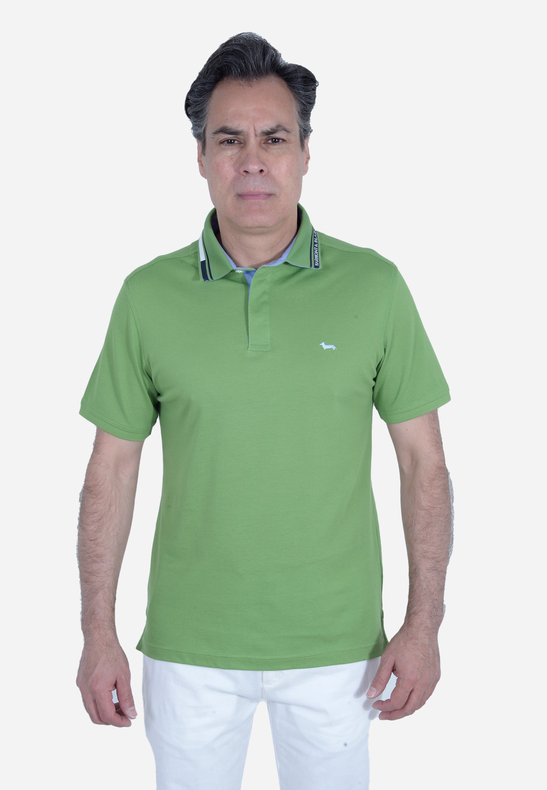 Camisa Polo Hombre Verde H&B