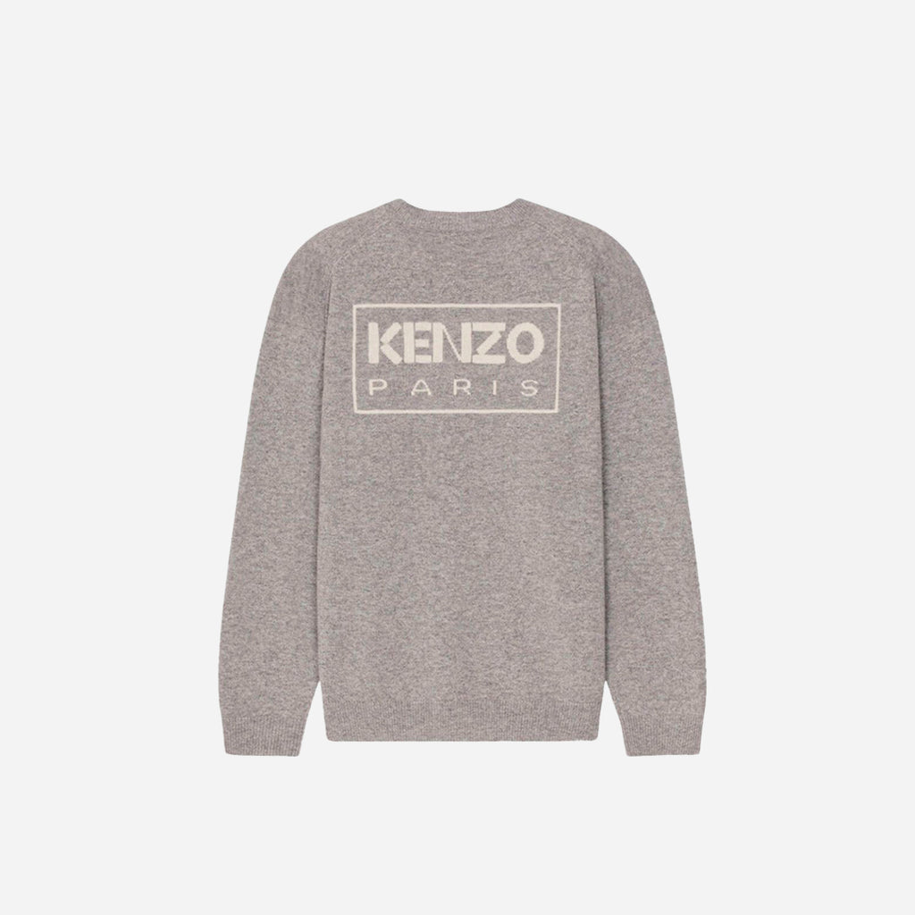 SWETER KENZO CABALLERO GRIS LANA  (FC65PU3433LC-96)