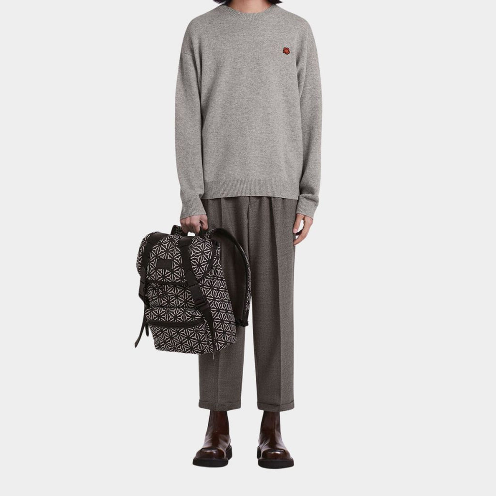 SWETER KENZO CABALLERO GRIS LANA  (FC65PU3433LC-96)