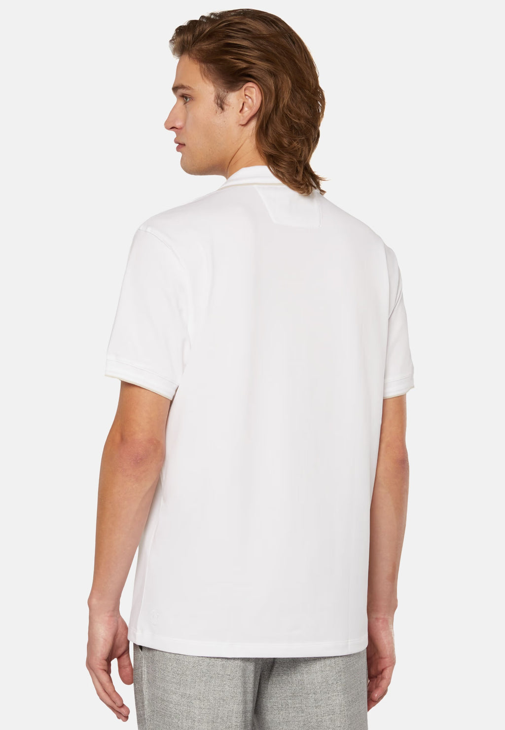 CAMISETA POLO BOGGI BLANCO ALG + POLI + ELAS (24P030701)