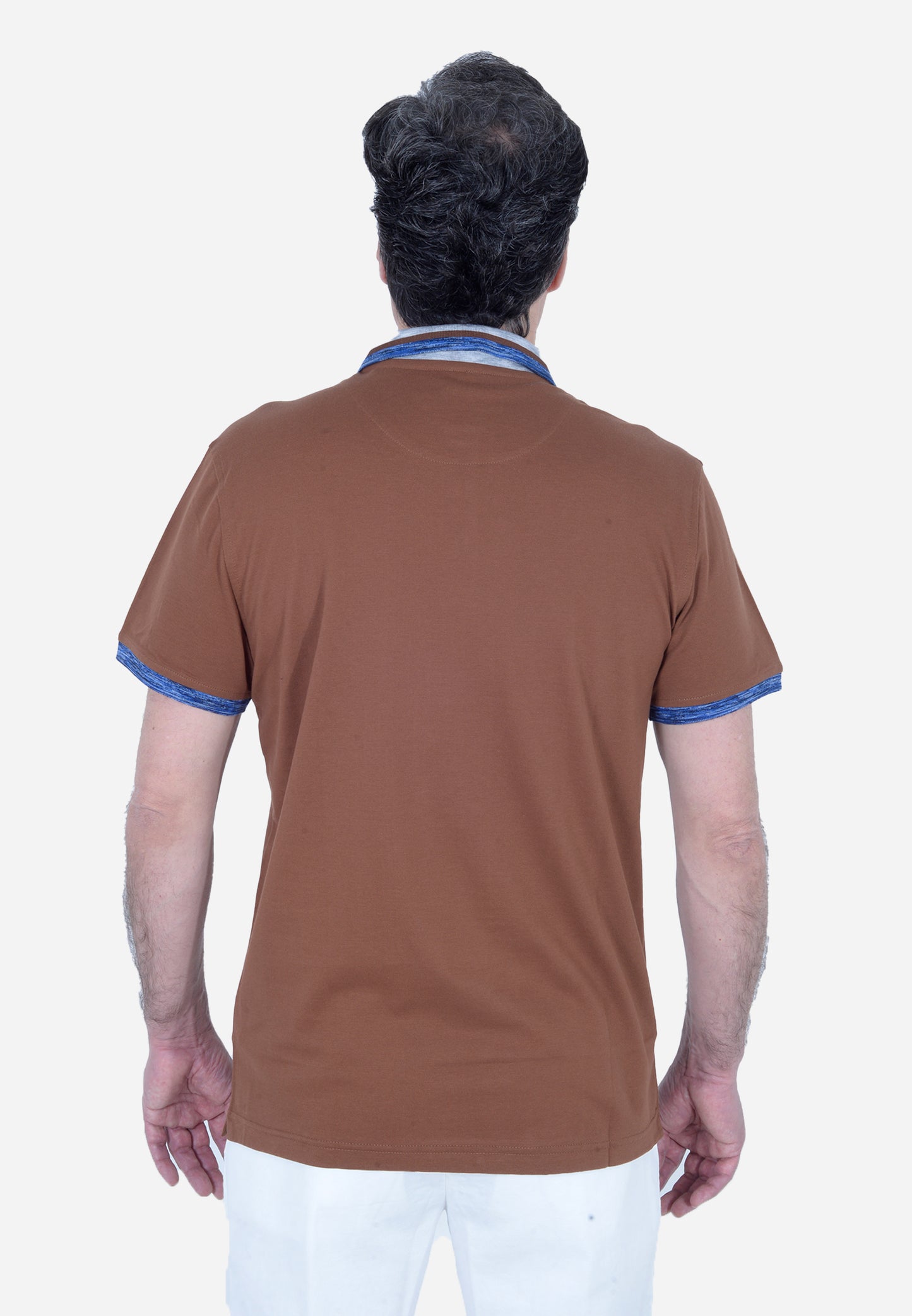 CAMISETA POLO HARMONT & BLAINE CAFE ALGODÓN (LRL370021745-700)