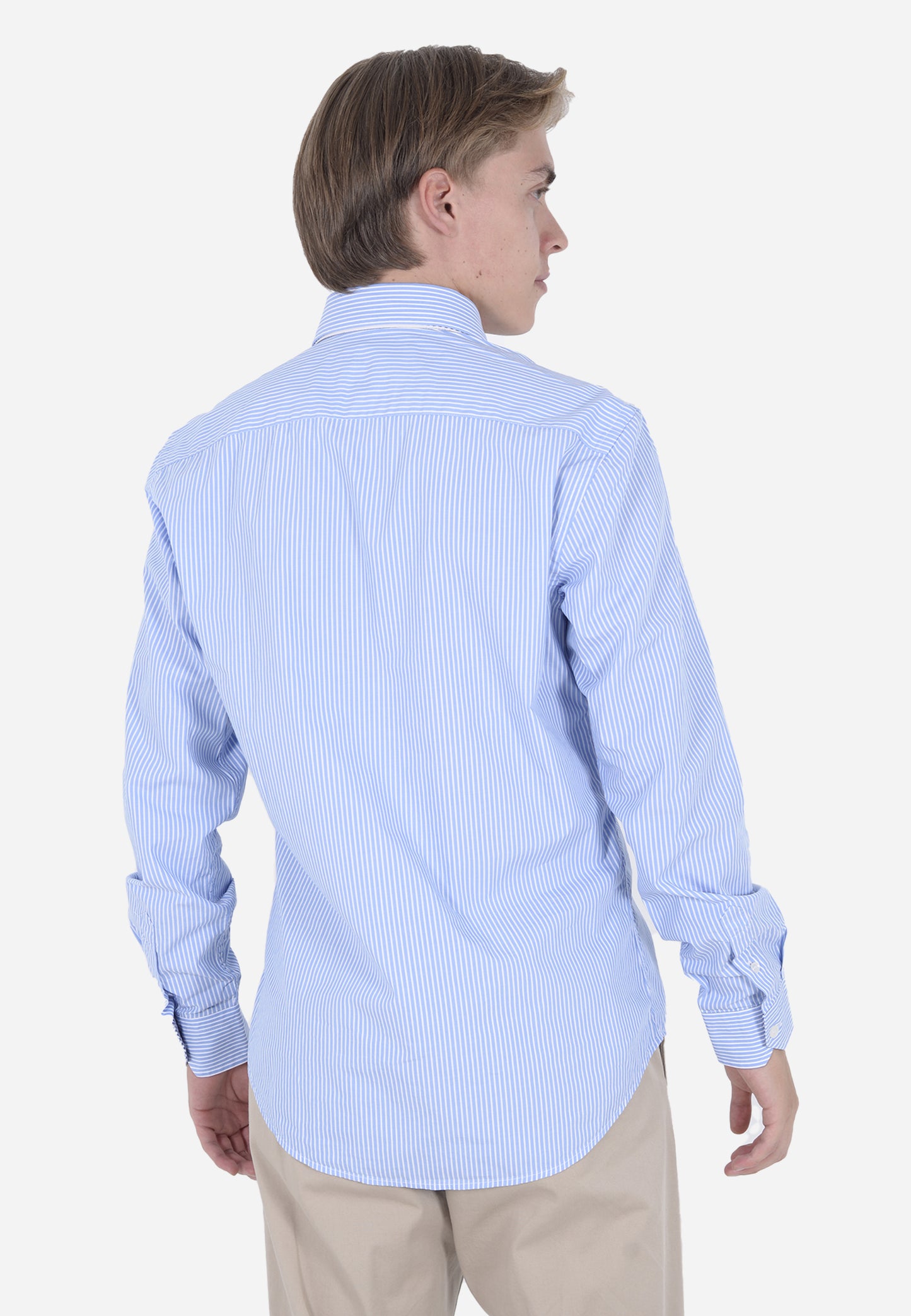 CAMISA HARMOT&BLAINE AZUL RYS ALGOD (CNL012011468I-810)