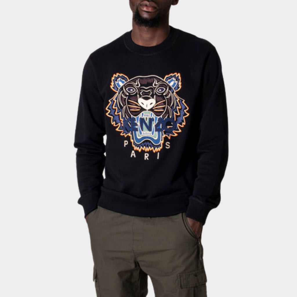 SWEAT-SHIRT KENZO CABALLERO NEGRO ALGODON (FC65SW1234XL-99)