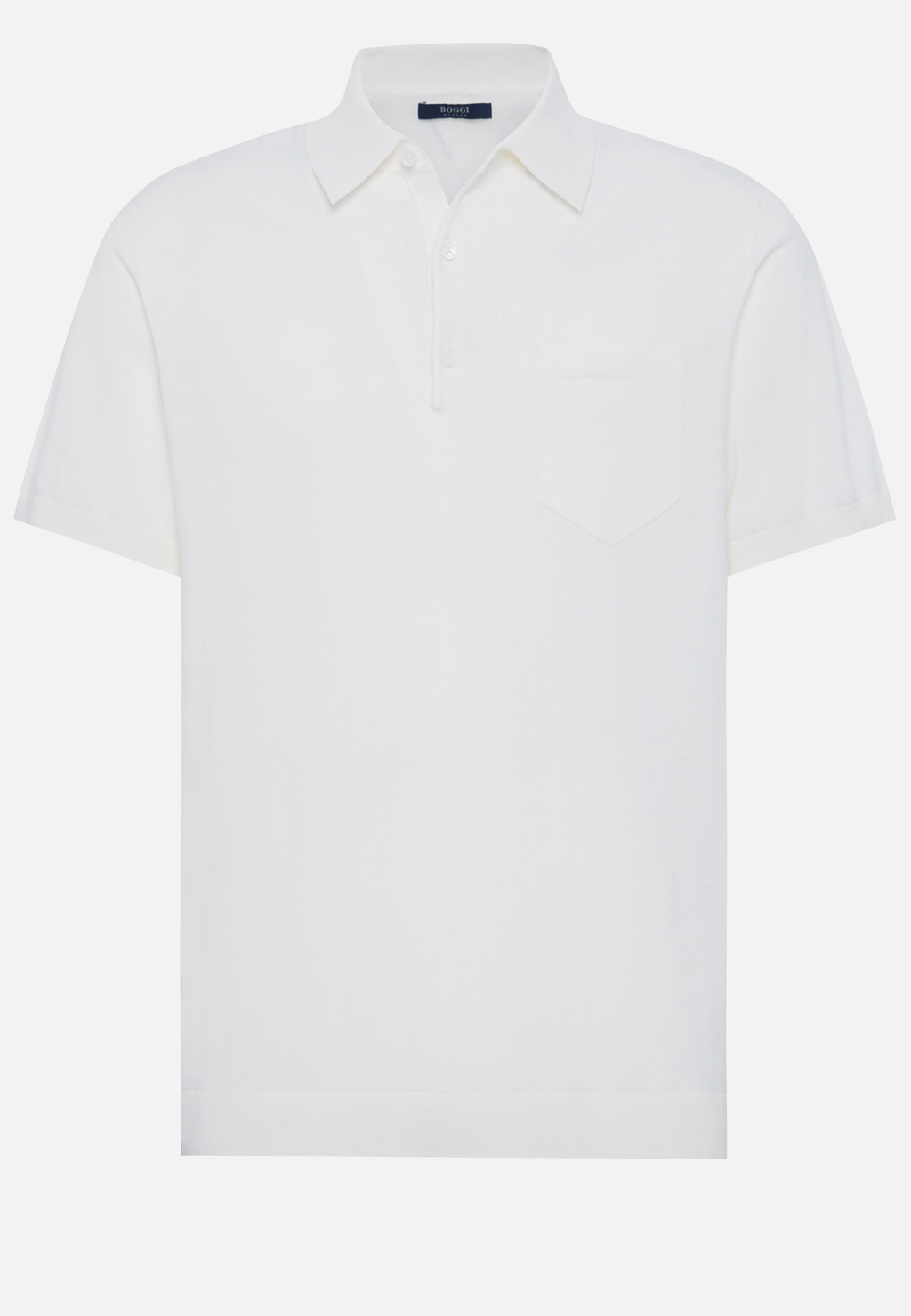CAMISETA POLO BOGGI BLANCO ALGODON