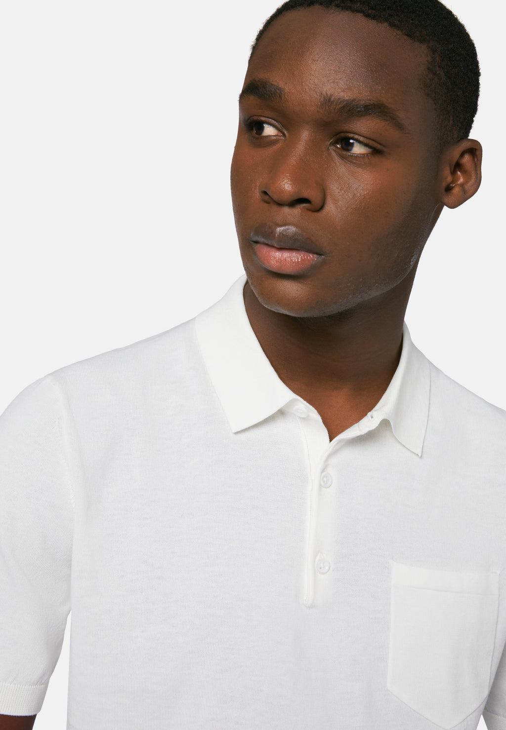 CAMISETA POLO BOGGI BLANCO ALGODON