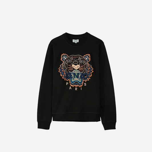 SWEAT-SHIRT KENZO CABALLERO NEGRO ALGODON (FC65SW1234XL-99)