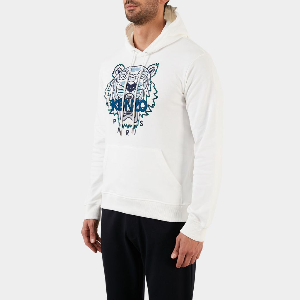 HOODIE KENZO CABALLERO BLANCO ALGODON  (FC65SW3334XL-01B)